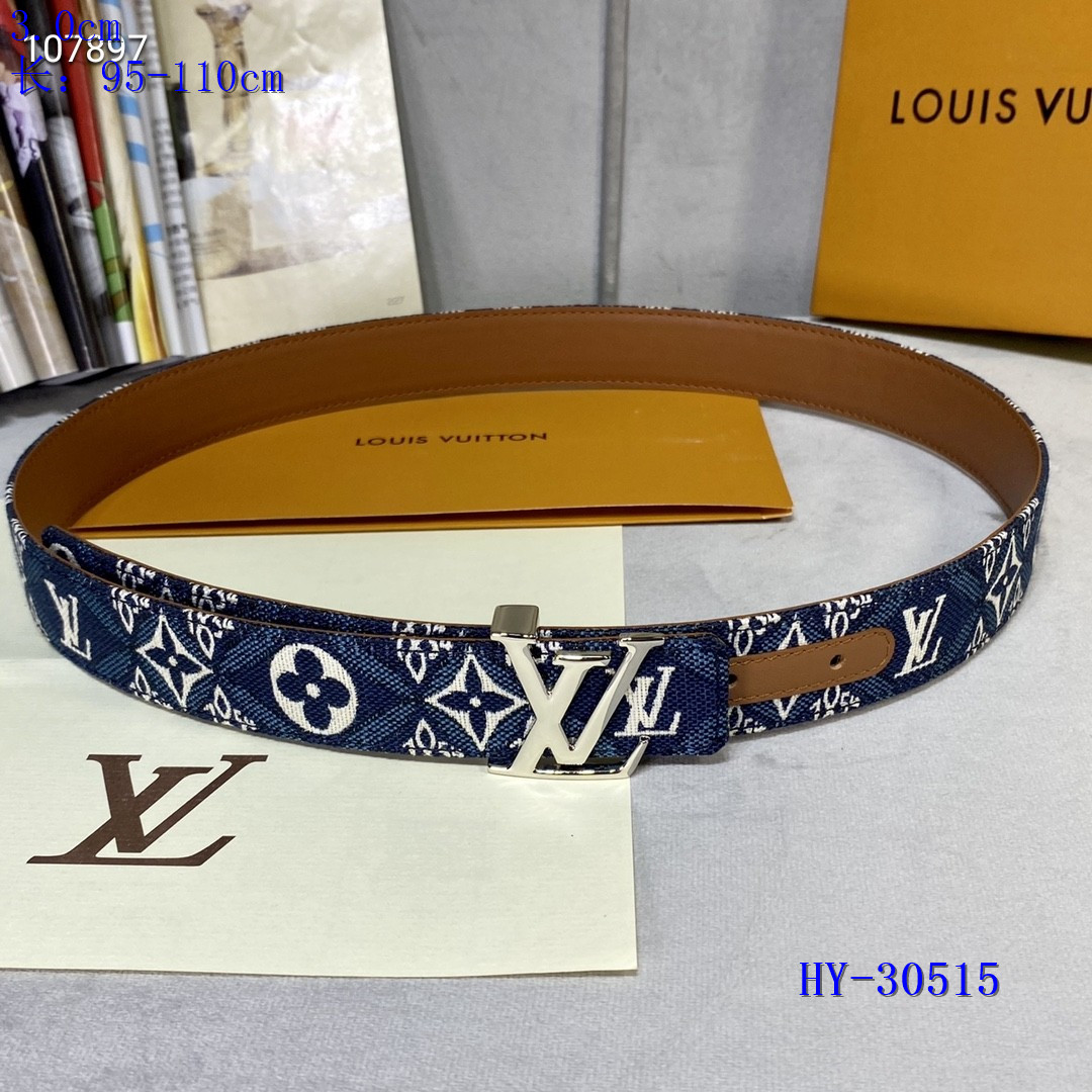 LV Belts 3.0 cm Width 224